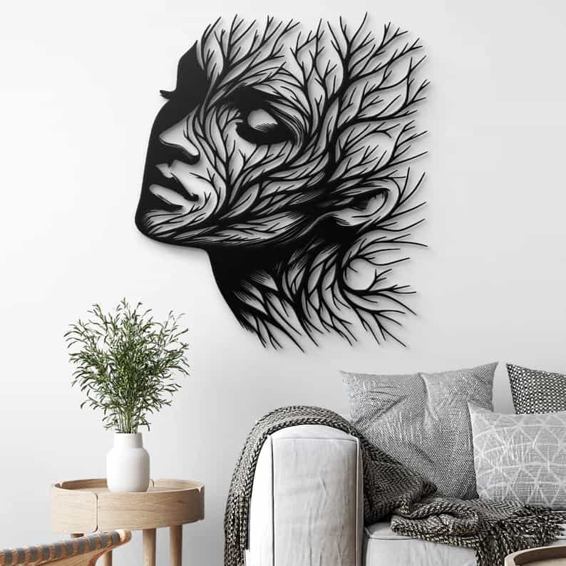Tree of Life Metal Art - Nature Sculpture - Article WA08 thumbnail 3