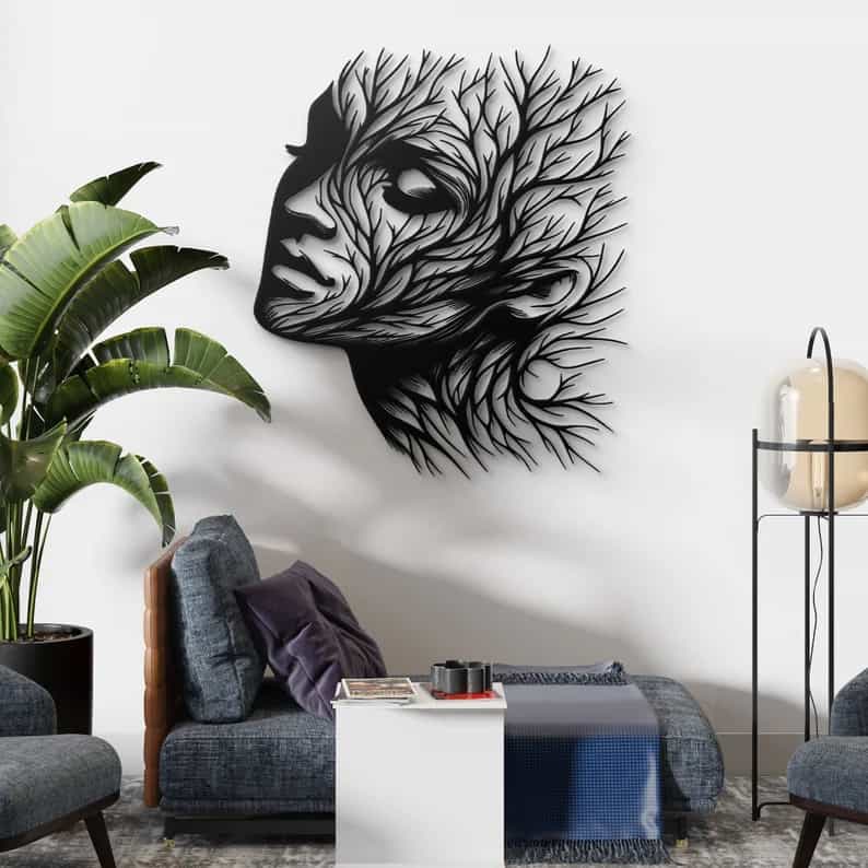 Tree of Life Metal Art - Nature Sculpture - Article WA08 thumbnail 5
